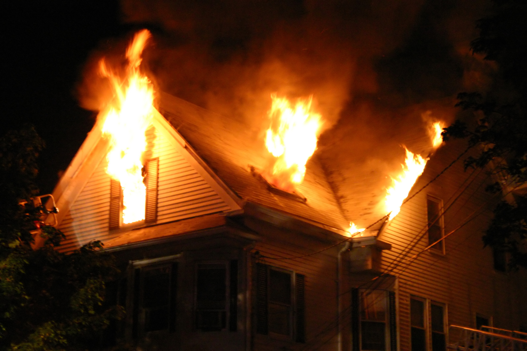 fire damage insurance claim