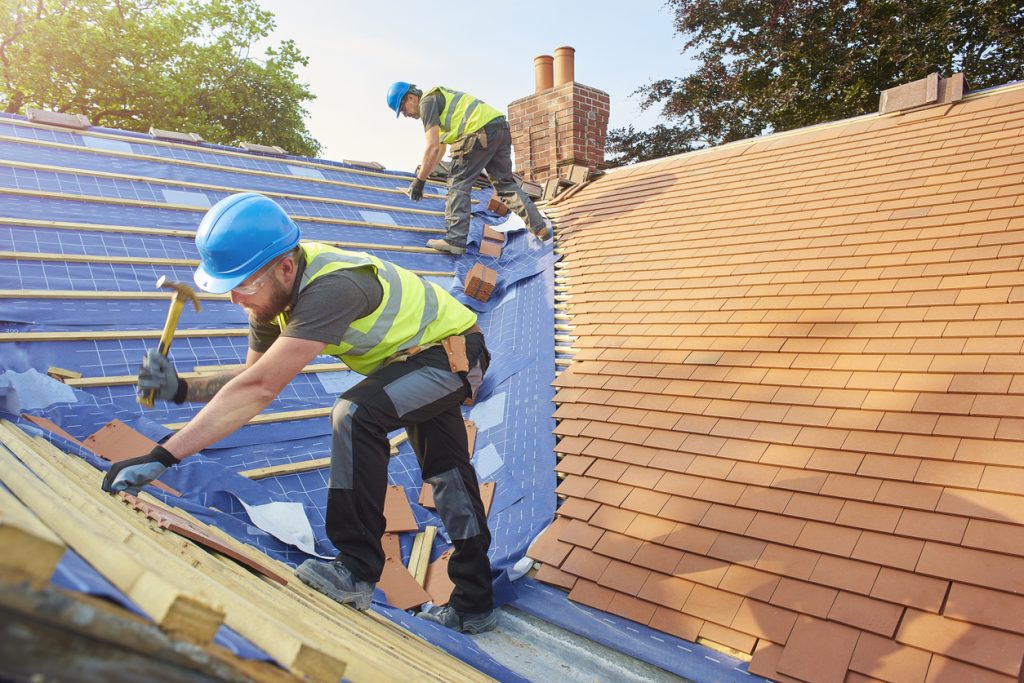 steps in roof replacement